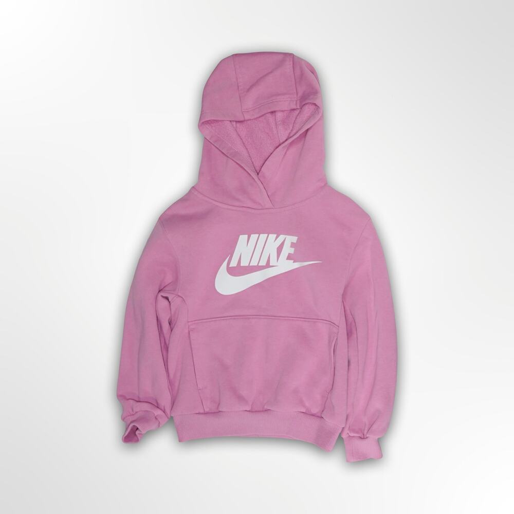 Nike Kids Pink Hoodie - Size 4 (XS)
